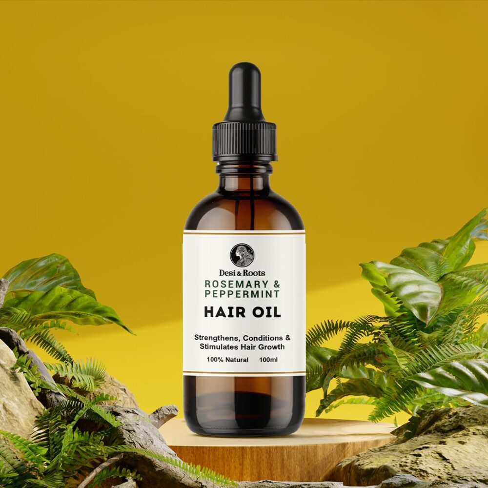 Peppermint & Rosemary Hair Oil - Image 3