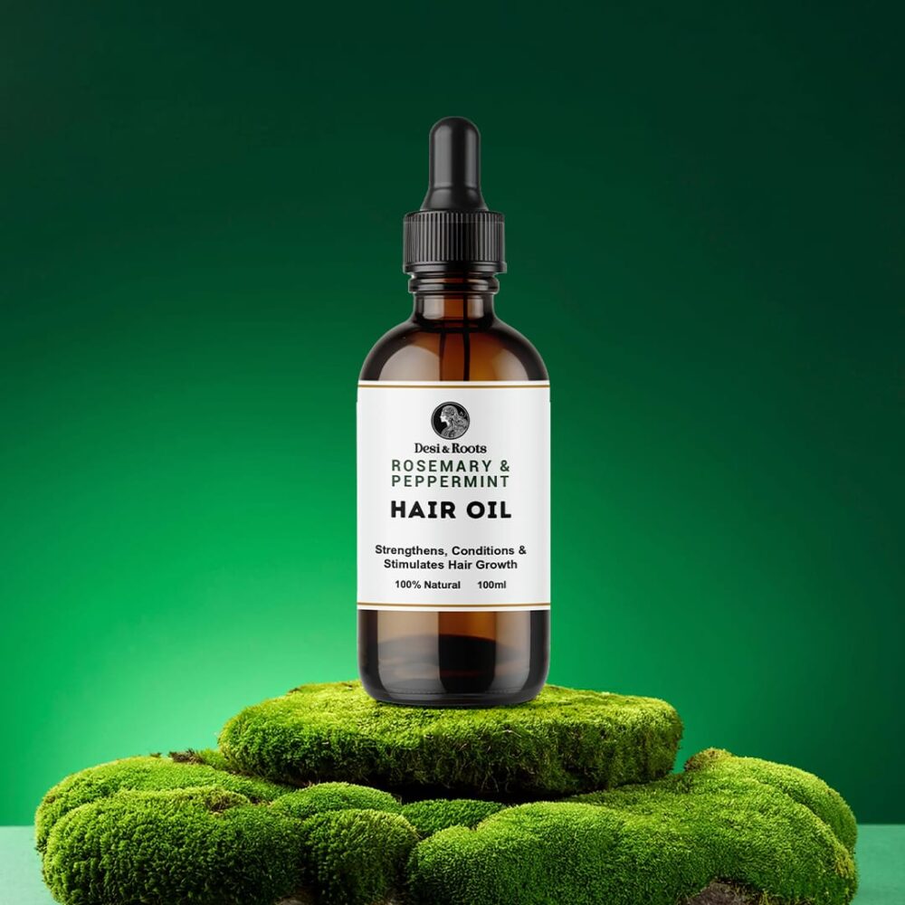 Peppermint & Rosemary Hair Oil - Image 2